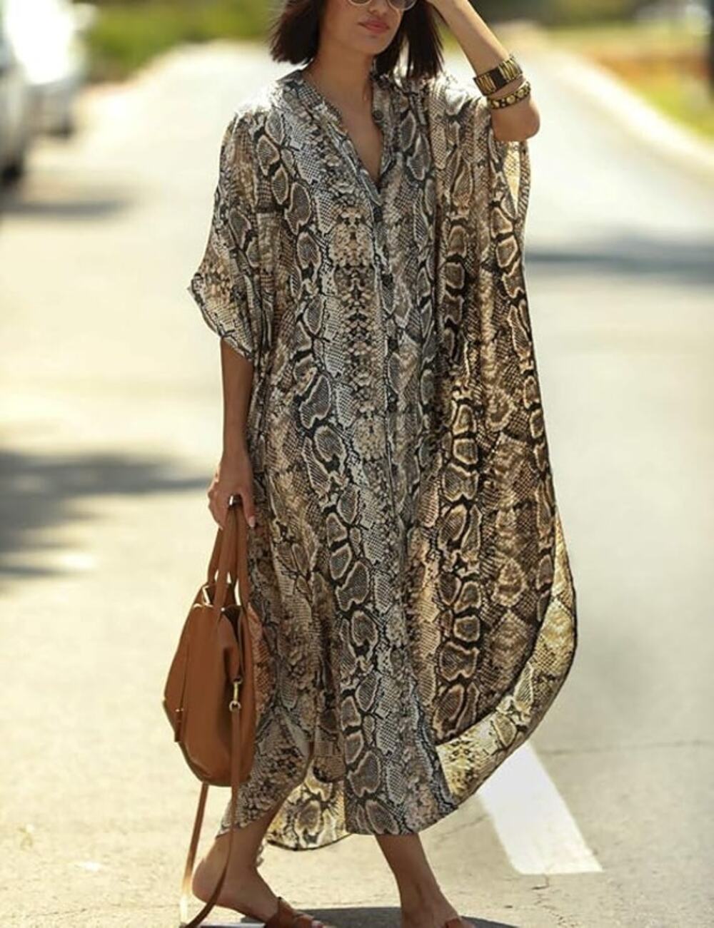 Beach Kaftan, Cover-up Dress